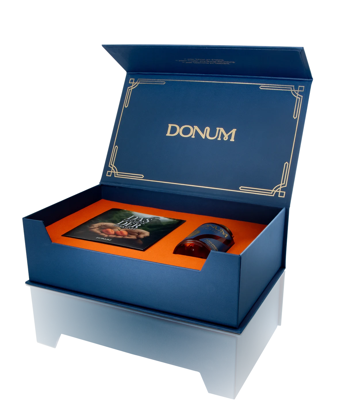 DONUM ARGANERO Geschenkbox mit Edition und Booklet